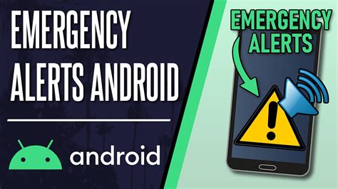 How To Turn On Or Turn Off Emergency Alerts On Android Phone Youtube