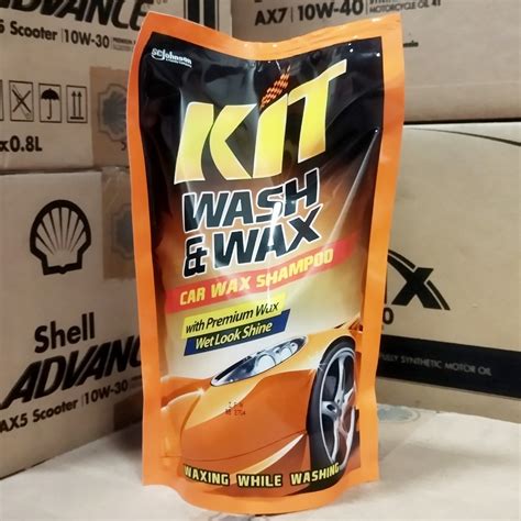 Jual Sabun Cuci Mobil Kit Wash And Wax Wash Wax Premium Wax 720 Ml