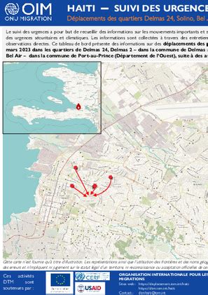 Haiti Suivi Des Urgences D Placements Des Quartiers Delmas