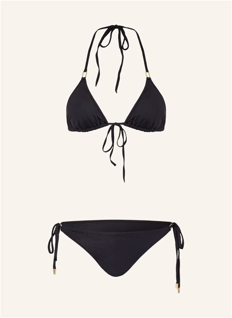 MELISSA ODABASH Triangle Bikini CANCUN In Black Breuninger