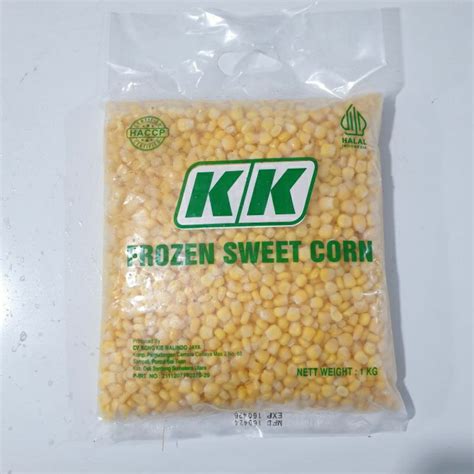 Jual Kk Sayur Jagung Manis Frozen 1 Kg Shopee Indonesia