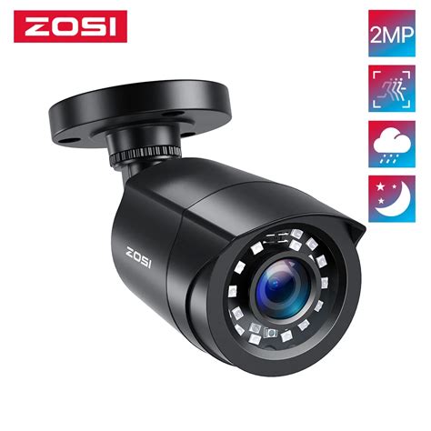 Zosi Cam Ra De S Curit Cctv P En Lentille Mm Led Ir