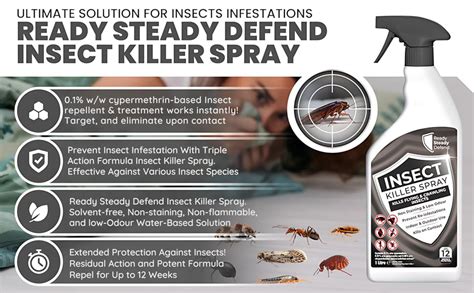 Insect Killer Spray 1L Spider Killer Insect Killer Fly Spray Killer