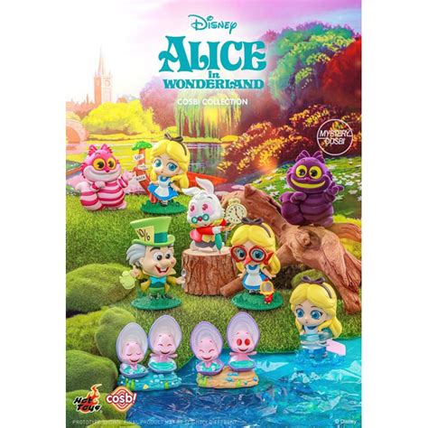 模幻力量現貨 Hot Toys 愛麗絲夢遊仙境Cosbi 盲盒迷你人偶 一中盒 八款 蝦皮購物