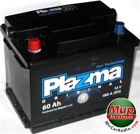 Акумулятор Plazma Original 6СТ-60 (560 62 02). Ціна, купити недорого ...