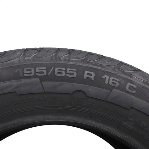 4 x UNIROYAL 195/65 R16C 104/102T Rain Max 2 Sommerreifen 2016 Wie Neu ...