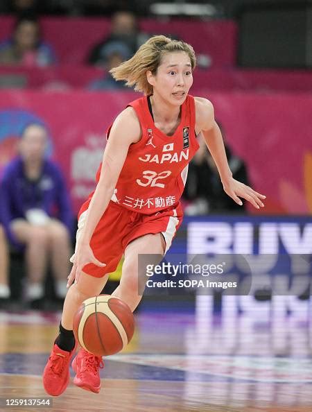 Saori Miyazaki Of Japan Women Basketball Team Seen In Action During