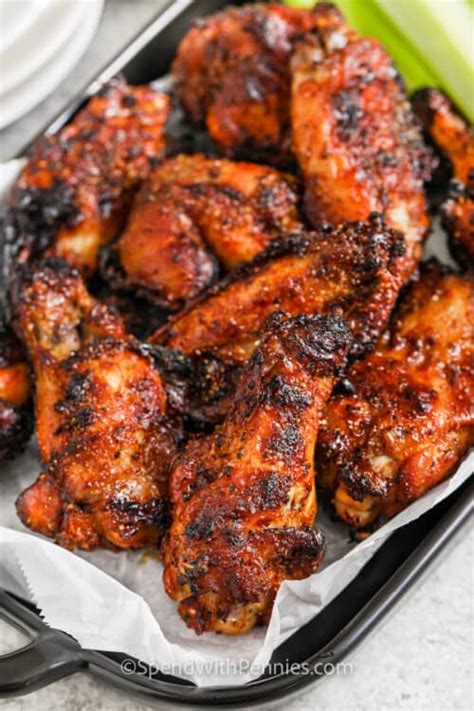 Dry Rub Wings Spend With Pennies