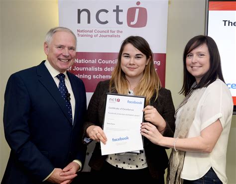 NCTJ Diploma Awards Presented By BBC Presenter Nick Owen At 2018