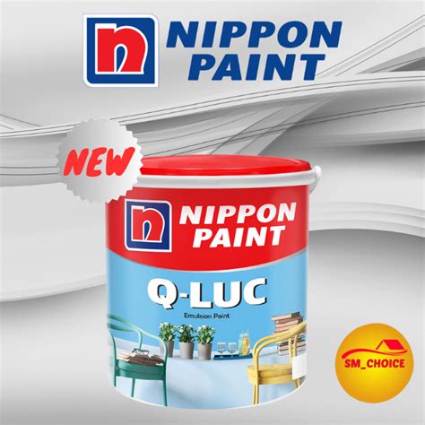 Jual Q LUC CAT TEMBOK Q LUC 4 5KG CAT TEMBOK NIPPON PAINT Q LUC CAT