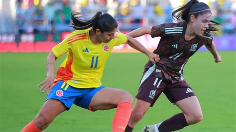 En Duelo Amistoso Colombia Vence A M Xico Femenil Con Un Golazo De