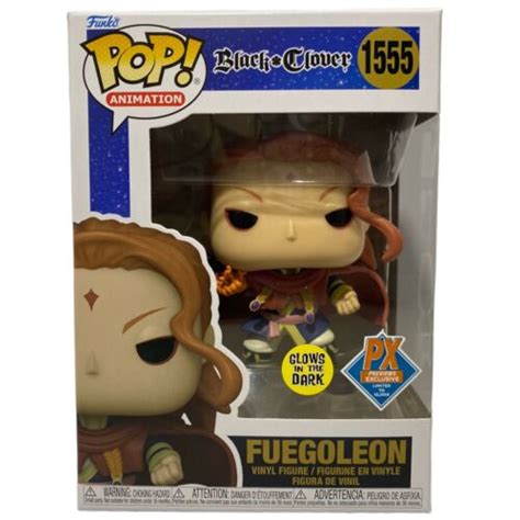 Black Clover Fuegoleon Gitd Px Previews Funko Pop Ebay