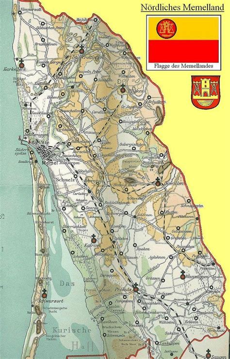 004 Kreis Memel - Karte | Ostpreußen karte, Ostpreußen, Preußen