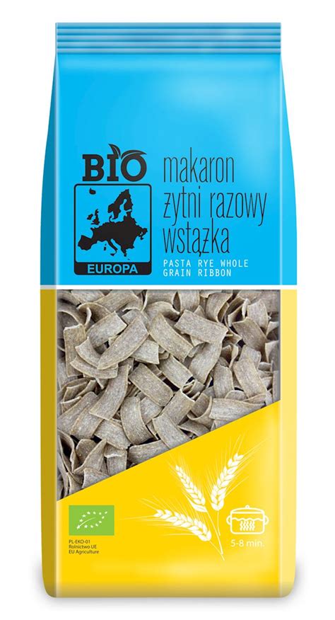 Makaron żytni Razowy Wstążka Bio 400 G Bio Planet Sklep