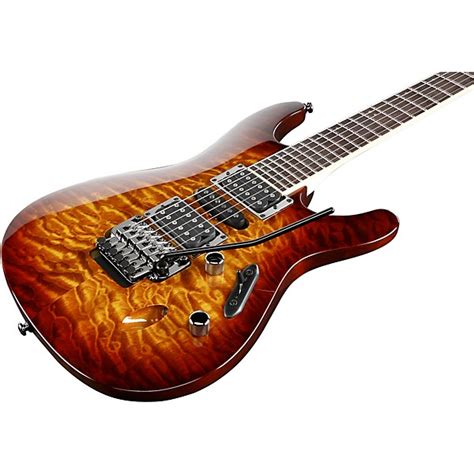 Ibanez S Series S670QM Electric Guitar Dragon Eye Burst | Guitar Center