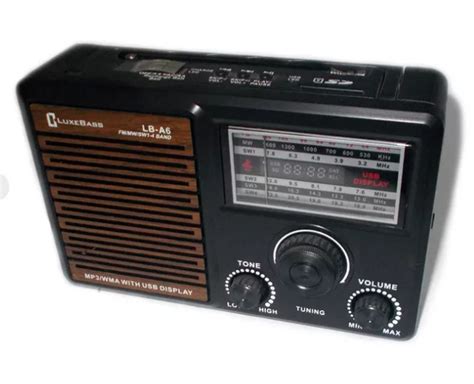 Радиоприемник LuxeBass LB-A 6 (коричневый) купить по низкой цене с ...