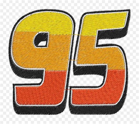 Cars Lightning Mcqueen 95 Logo Logodix