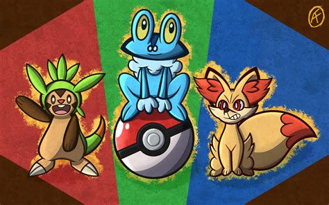 Pokemon XY Starters — Weasyl