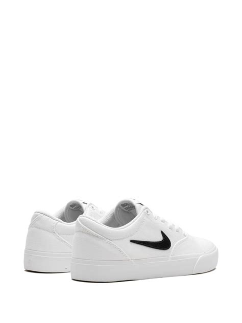 Nike Sb Charge Cnvs Whiteblack Sneakers White Farfetch