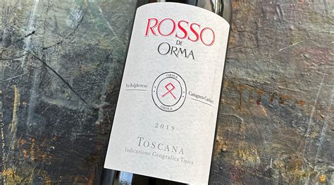 2019 Tenuta Sette Ponti Rosso Di Orma Toscana Italien Houlbergs