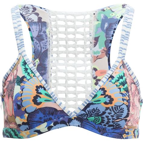 Maaji Women S Freezy Frame Sporty Bikini Top Multi S Amazon In