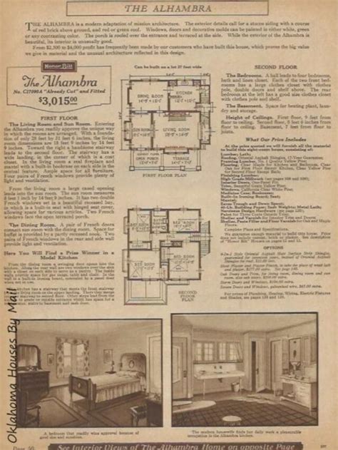 More Sears Foursquare Kit House Plans Part Everyday Old House