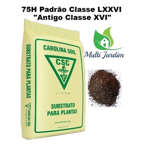 Substrato Carolina Soil Padrão 75H de 45 Litros Germinação de