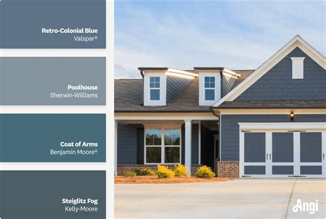 6 Top Trendy Ranch Style House Exterior Paint Colors