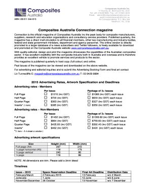 Fillable Online Composites Institute Of Composites Australia Fax