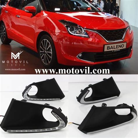 Maruti Suzuki Baleno DRL And Fog Lamp COMBO Set Motovil