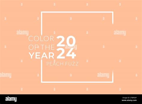 Peach Fuzz 13 1023 Color Of The Year 2024 Abstract Background With