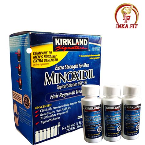 Kirkland Minoxidil 5 Locion 60ml Inkafit