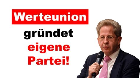 Werteunion GRÜNDET eigene PARTEI ampel politik afd YouTube