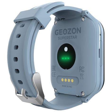 Купить Детские смарт-часы GEOZON Superstar gray-blue (G-W24BLUG) в Москве