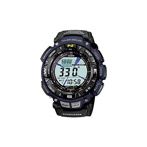 Casio Men S Pathfinder Tough Solar Triple Sensor Digital Chronograph