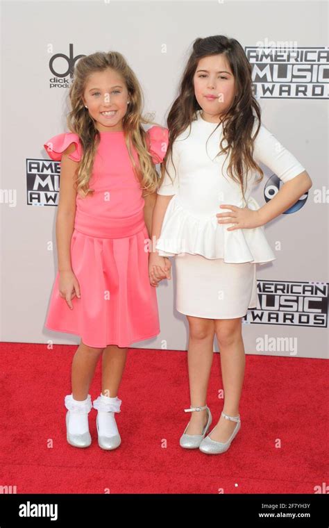 Sophia Grace And Rosie Arrives To The 2015 American Music Awards Held At The Microsoft Theatre