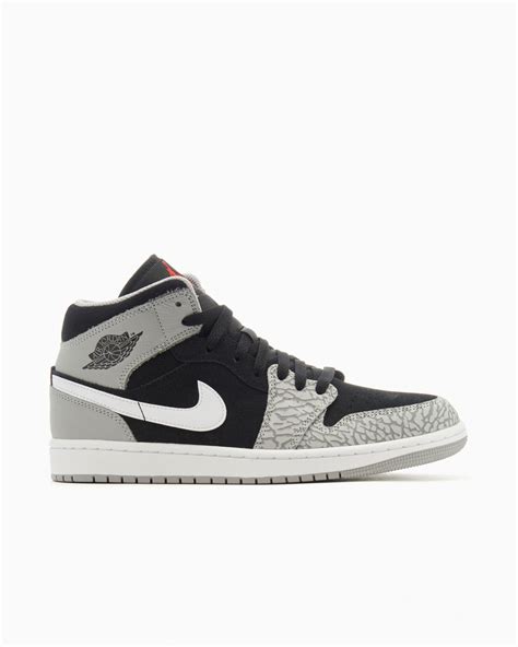 Air Jordan 1 Mid SE Elephant Print Grau DM1200 016 Online Einkaufen