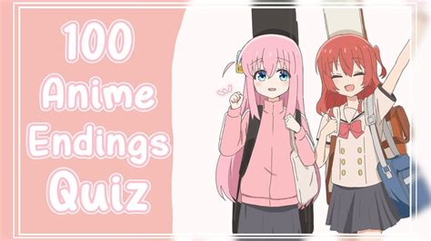 100 Anime Endings Quiz EASY TO HARD YouTube