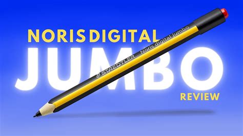 Staedtler Noris Digital JUMBO Best Digital Pencil Ever YouTube