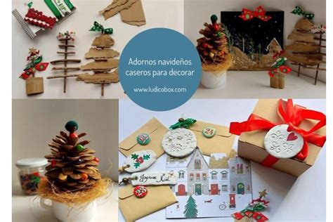 Adornos Navide Os Caseros Para Decorar Ludicobox