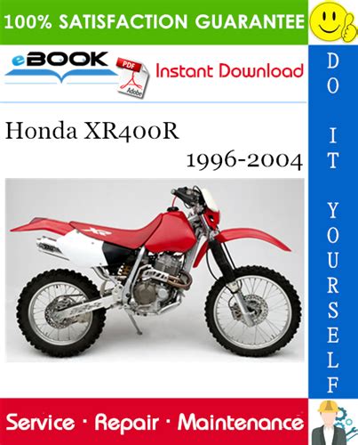 Honda XR400R Motorcycle Service Repair Manual 1996-2004 Download | PDF Download