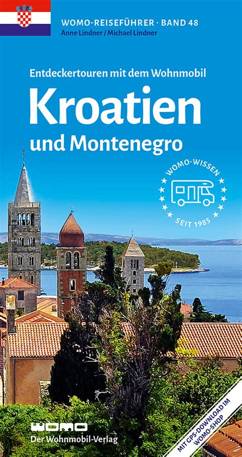 Reiseführer Kroatien Montenegro WOMO Verlag