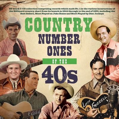 Various Artists - The Country No. 1s Of The '40s (various Artists) (cd ...