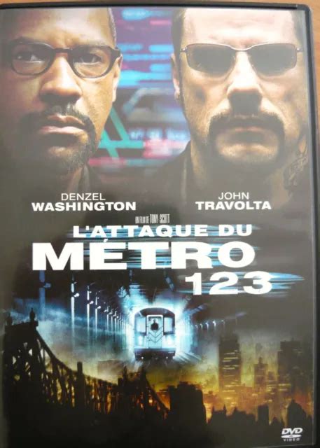 Dvd Du Film L Attaque Du Metro Avec Denzel Washington Et John