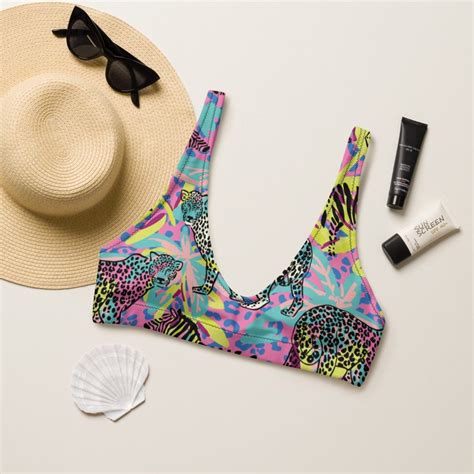 Cheetah Print Bikini Etsy