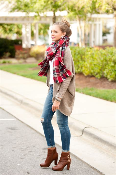 Cute outfits with ankle boots | Outfits With Long Cardigan | Casual ...