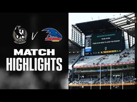 Collingwood V Adelaide Crows Highlights Round 2 2022 AFL YouTube