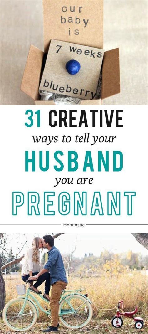 41 Creative Ways To Tell Your Husband Youre Pregnant Marriage