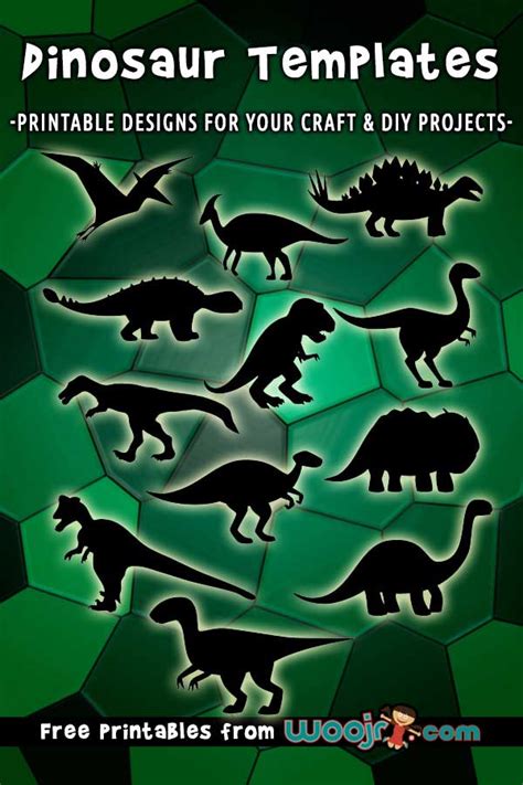 Dinosaur Templates And Printable Designs Woo Jr Kids Activities