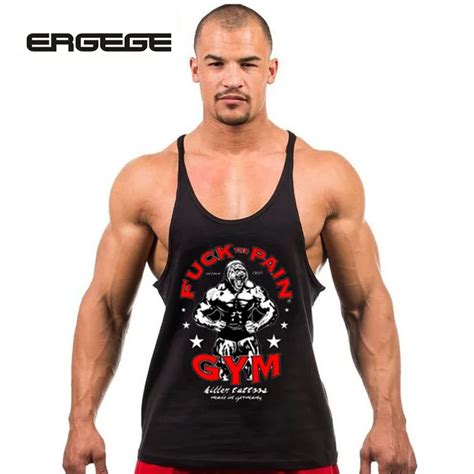 Débardeur Homme Imprimer Stringer Hommes Musculation Et Fitness Gilets Coton Musculation